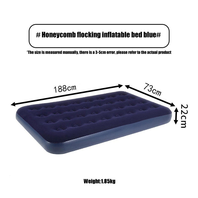 (Blue) Bare Bed - No Pump Included