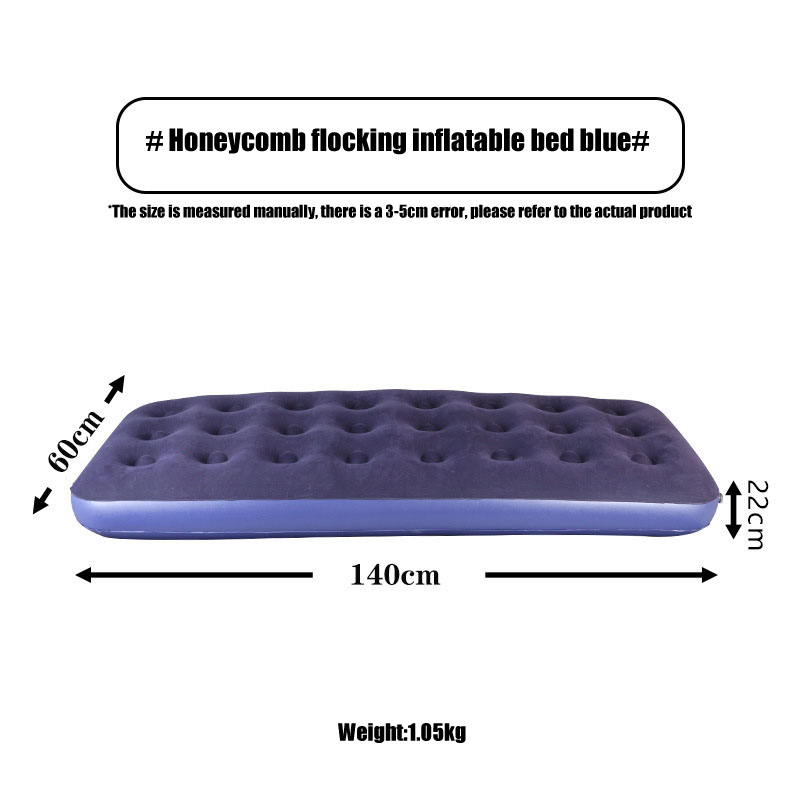 (Blue) Bare Bed - No Pump Included