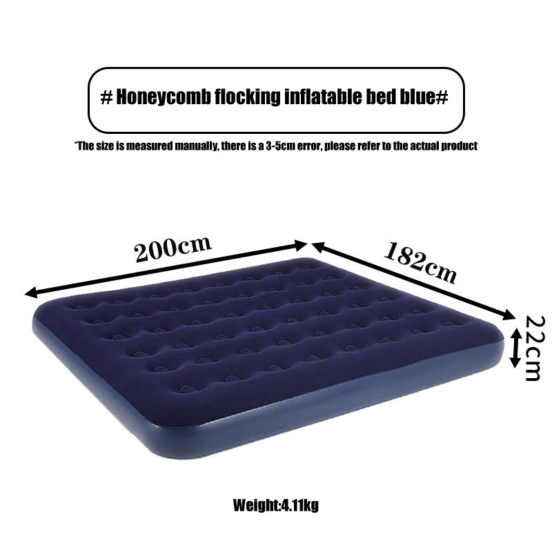 (Blue) Bare Bed - No Pump Included