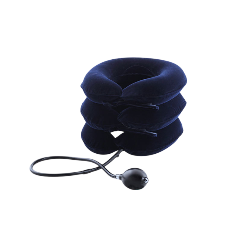 Neck Support Inflatable Three-Tube One-Tube Cervical Traction Device Cervical Vertebrae Neck Support Home Neck Support Fixed Support