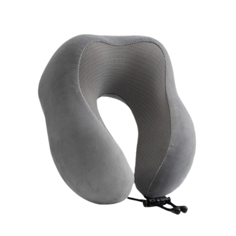 Portable, Detachable And Washable Inflatable U-shaped Pillow, Foldable, Long-Distance Travel, Outdoor Tourism, Office Essential