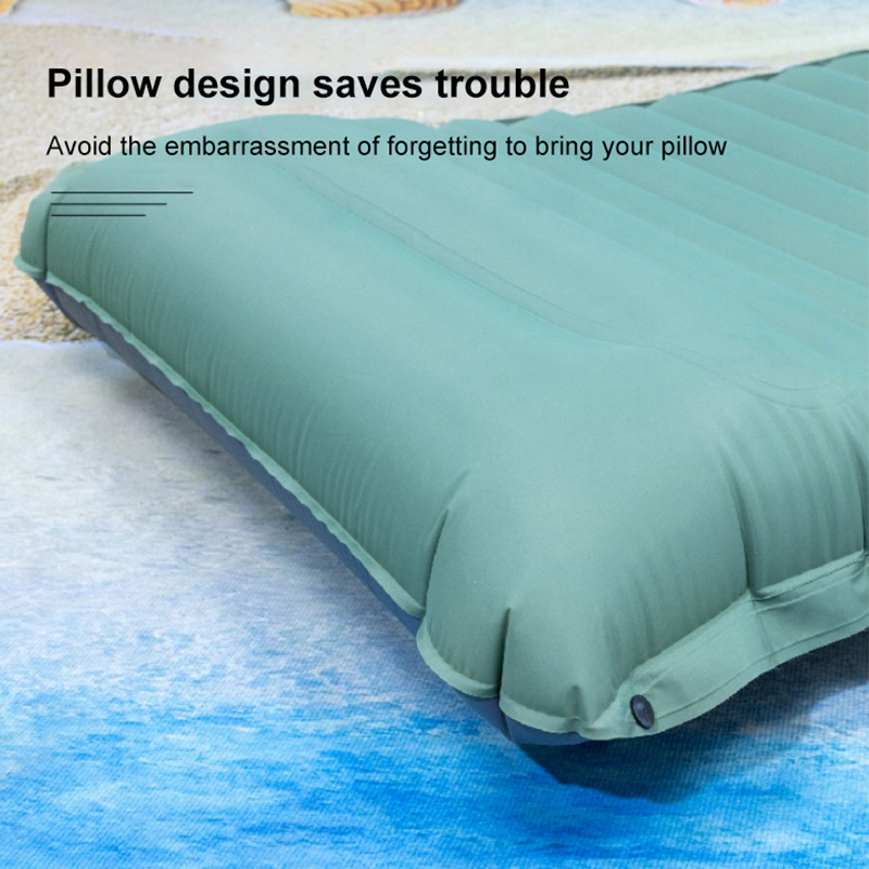 Outdoor Inflatable Pad Ultra-light TPU Moisture-proof Pad Diamond Tent Sleeping Pad Ultra-light Camping Can Be Spliced ​​Inflatable Bed